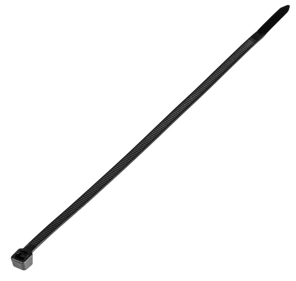TOPEX KÁBELKÖTEGELŐ, gyorskötöző, 4,8mm x 300mm, fekete, 75db 44E980