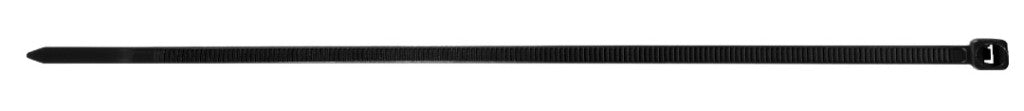 TOPEX KÁBELKÖTEGELŐ, gyorskötöző, 4,8mm x 370mm, fekete, 75db 44E982