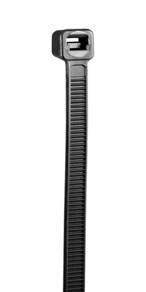 TOPEX KÁBELKÖTEGELŐ, gyorskötöző, 4,8mm x 370mm, fekete, 75db 44E982