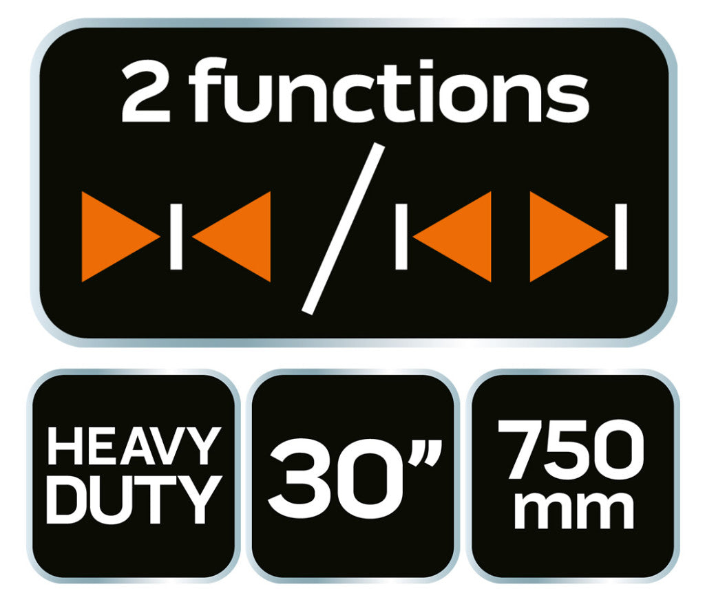 NEO TOOLS Autómata gyorsszorító, 135kg, 30"/750mm, 2 funkciós 45-504