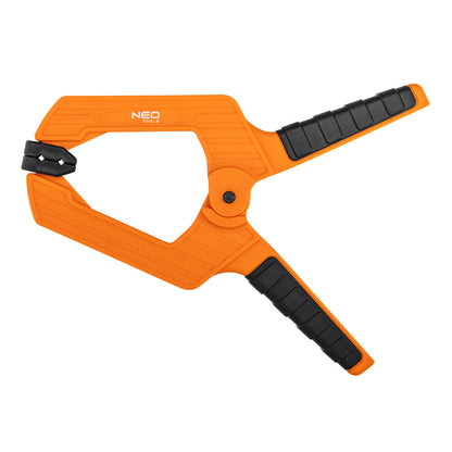 NEO TOOLS Rugós szorítócsipesz, extra erős, 4"/100mm 45-523