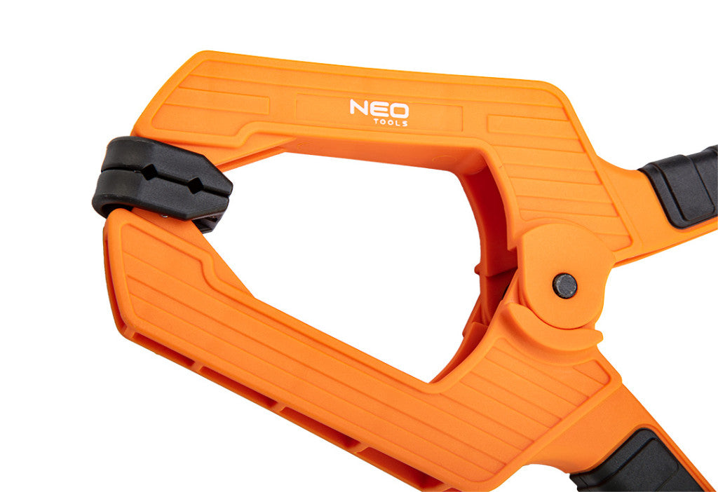 NEO TOOLS Rugós szorítócsipesz, extra erős, 4"/100mm 45-523