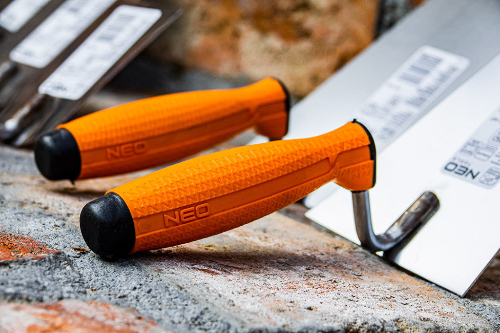 NEO TOOLS Kőműves kanál szögletes, berni, 160mm, kétkomponensű markolat 50-147