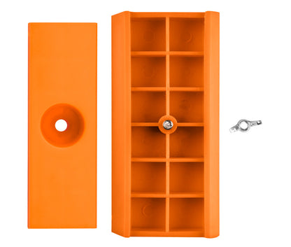 NEO TOOLS Csiszolótuskó, gumi, csavaros, 114x55x38mm 50-260