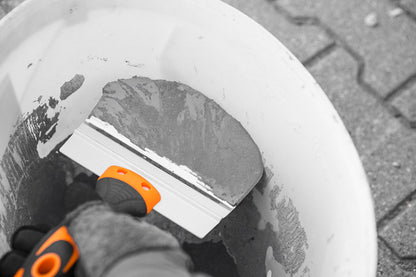 NEO TOOLS Glett kiszedő spakli, vödörspakli, ívelt 160mm 50-361