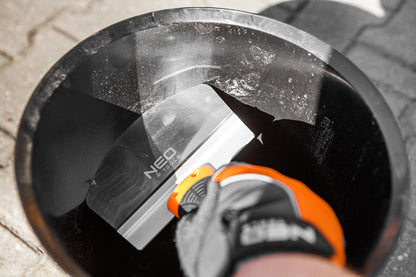 NEO TOOLS Glett kiszedő spakli, vödörspakli, ívelt 160mm 50-361