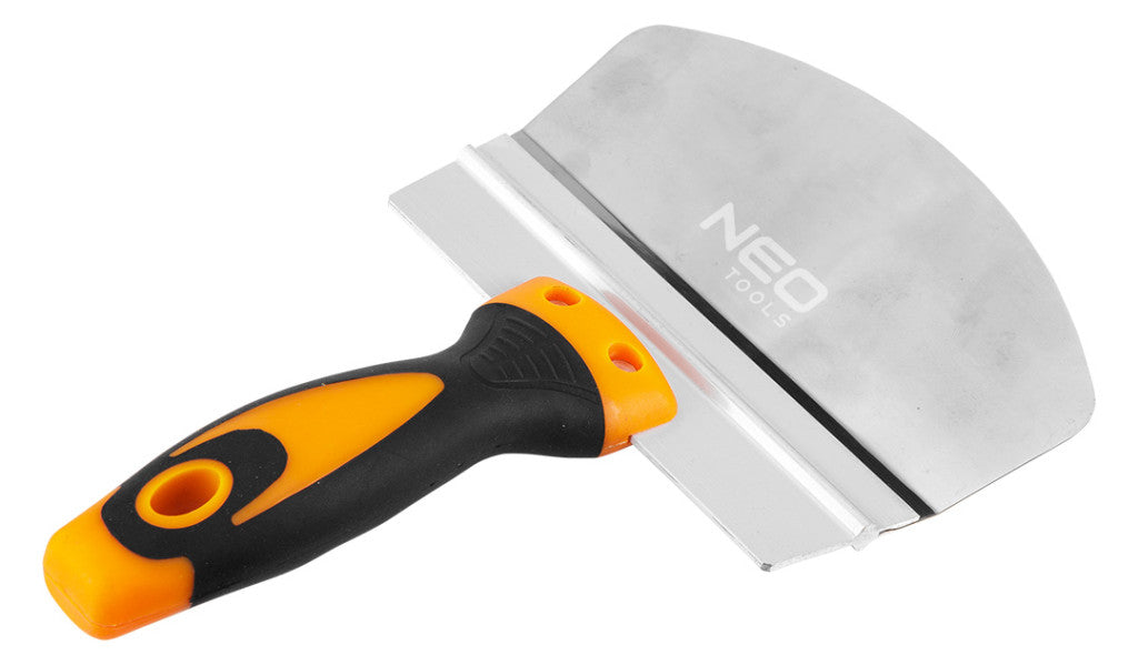 NEO TOOLS Glett kiszedő spakli, vödörspakli, ívelt 160mm 50-361
