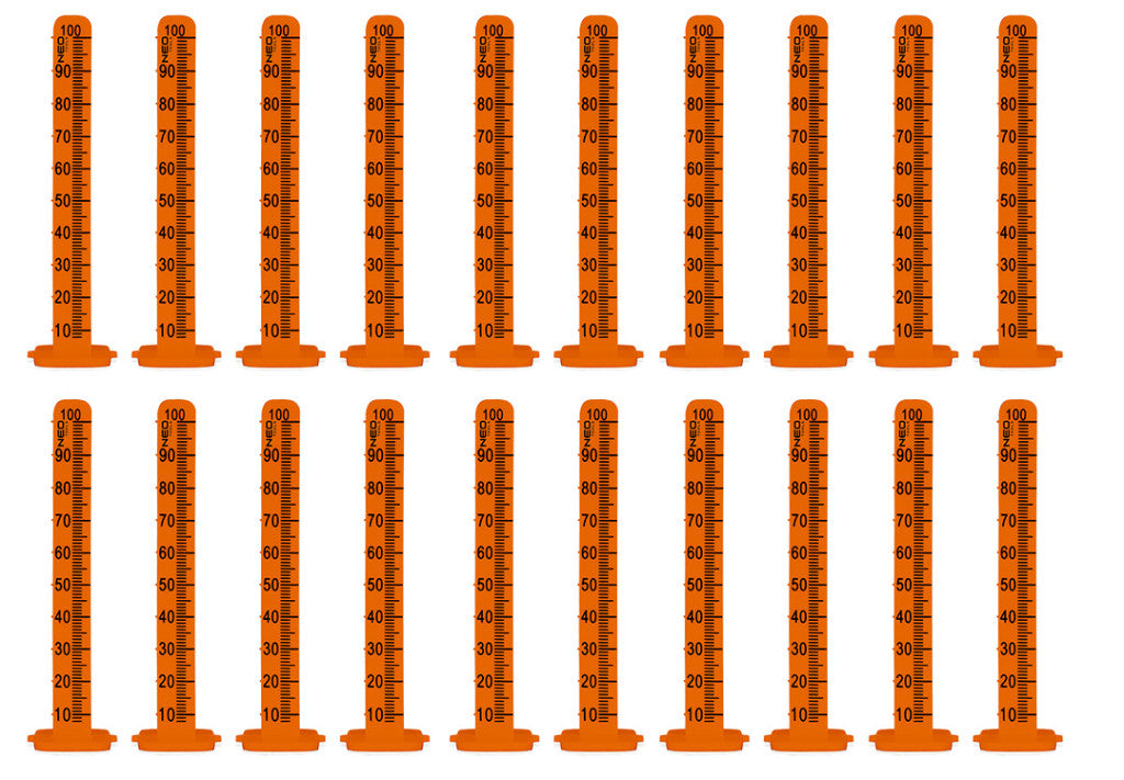 NEO TOOLS Szintezőtalp, aljzatkiegyenlítéshez, öntapadós, műanyag, 100mm, 20db/cs 50-430