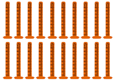 NEO TOOLS Szintezőtalp, aljzatkiegyenlítéshez, öntapadós, műanyag, 100mm, 20db/cs 50-430