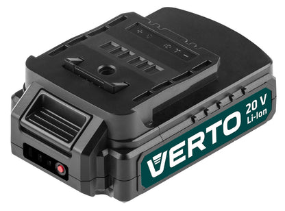 VERTO Akkus fúró, lámpával 2x18V,Li-Ion/1.5 Ah, koffer 2 év garanciával 50G293