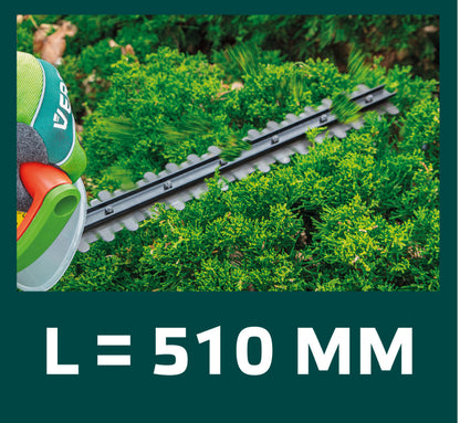 VERTO Elektromos sövényvágó 600W, 450mm 2 év garanciával 52G567