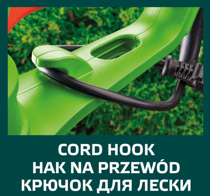 VERTO Elektromos sövényvágó 600W, 450mm 2 év garanciával 52G567