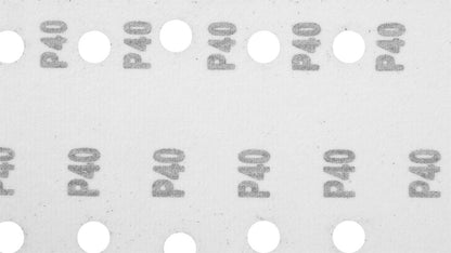 GRAPHITE Csiszolópapír tépőzáras 115 x 230mm, K40, lyukas, 5db 54H001