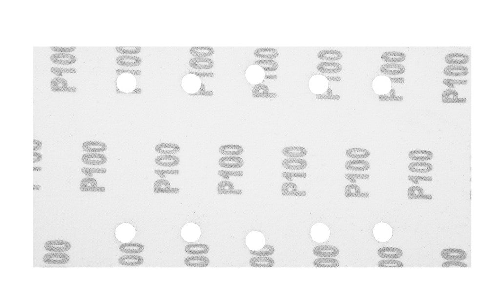 GRAPHITE Csiszolópapír tépőzáras 115 x 230mm, K100, lyukas, 5db 54H004