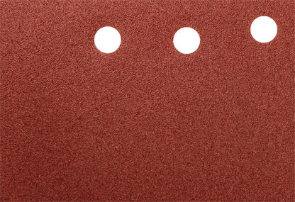 GRAPHITE Csiszolópapír tépőzáras 115 x 230mm, K120, lyukas, 5db 54H005