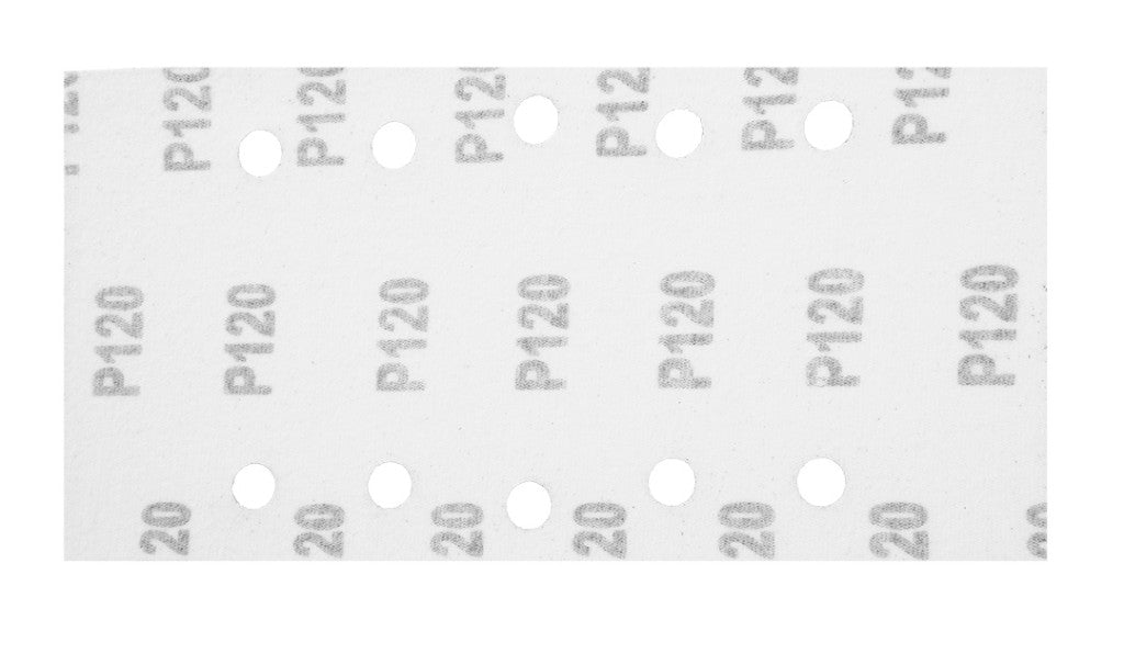 GRAPHITE Csiszolópapír tépőzáras 115 x 230mm, K120, lyukas, 5db 54H005