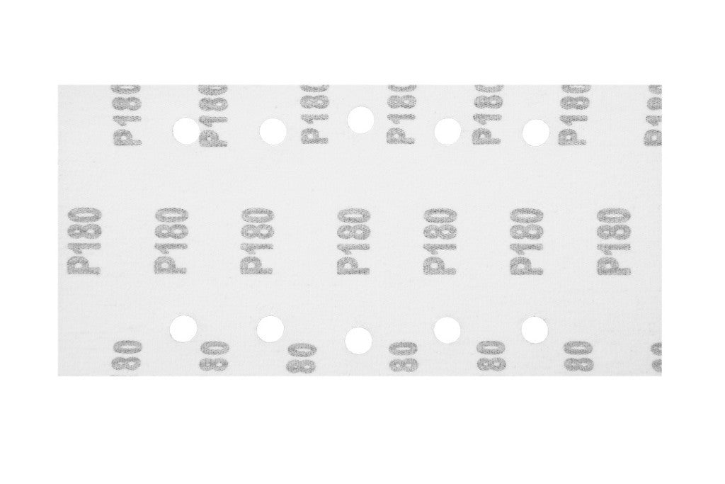 GRAPHITE Csiszolópapír tépőzáras 115 x 230mm, K180, lyukas, 5db 54H006