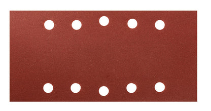 GRAPHITE Csiszolópapír tépőzáras 115 x 230mm, K240, lyukas, 5db 54H007