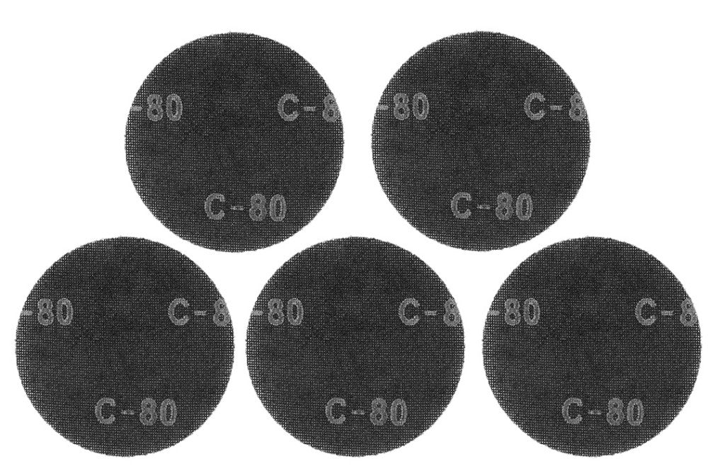 GRAPHITE Gipszcsiszoló rács tépőzárral 180mm, K80, 5db csiszolóhoz 59G263 54H026