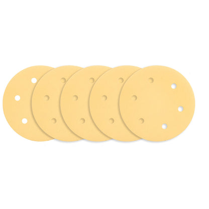 GRAPHITE Tépőzáras csiszolópapír 225mm, K180, 5db, 6 lyukakkal az 59G264, 59G265 csiszológéphez. 54H031