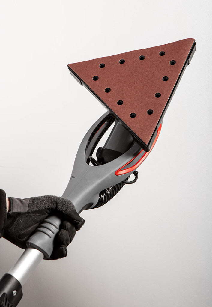 GRAPHITE Tépőzáras csiszolópapír K80, háromszög alakú 12 lyukakkal, 5db csiszolóhoz 59G264 54H032