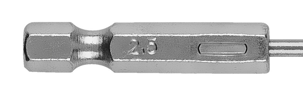 GRAPHITE Csigafúró, 1/4" hatszög szárral, HSS DIN 338, 2,5mm, 2db/cs 54T701