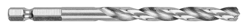 GRAPHITE Csigafúró, 1/4" hatszög szárral, HSS DIN 338, 6,5mm, 2db/cs 54T712