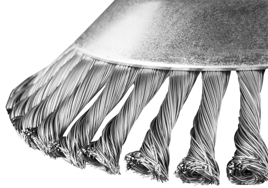 GRAPHITE Drótkorong, fazékkefe sodrott 200 x 25,4mm benzines kaszákhoz 55H101