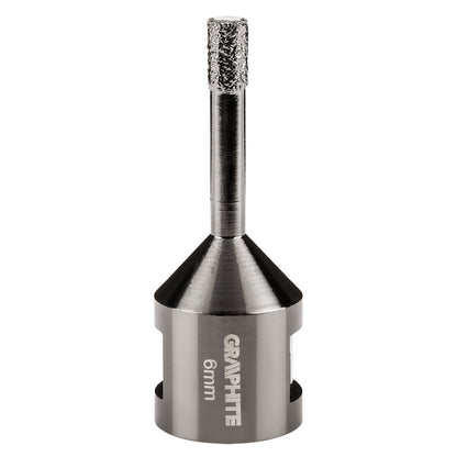 GRAPHITE Körkivágó, gyémántos 6mm x M14 55H300