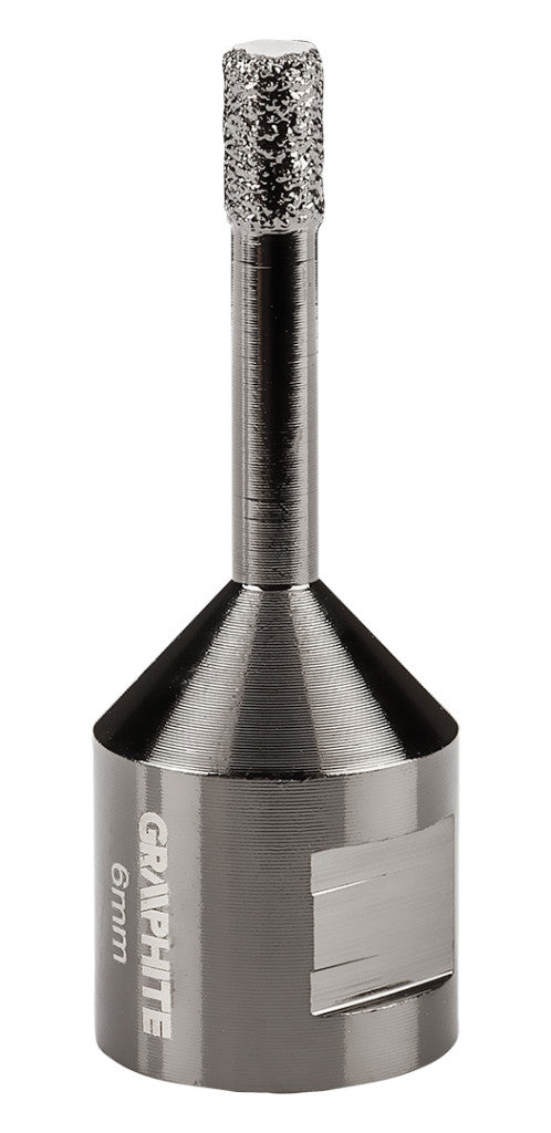 GRAPHITE Körkivágó, gyémántos 6mm x M14 55H300