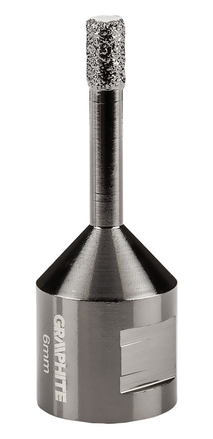 GRAPHITE Körkivágó, gyémántos 6mm x M14 55H300