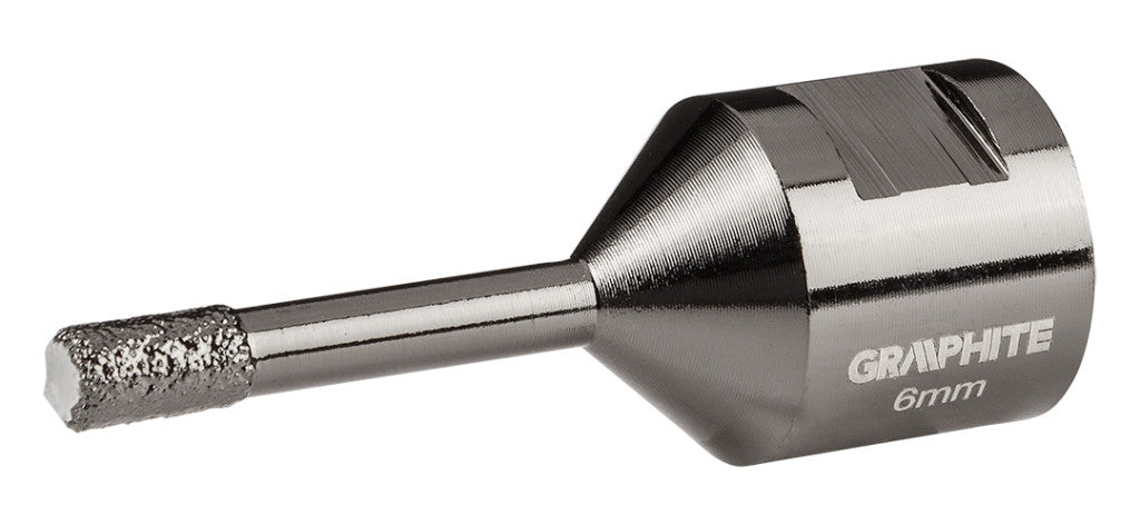 GRAPHITE Körkivágó, gyémántos 6mm x M14 55H300