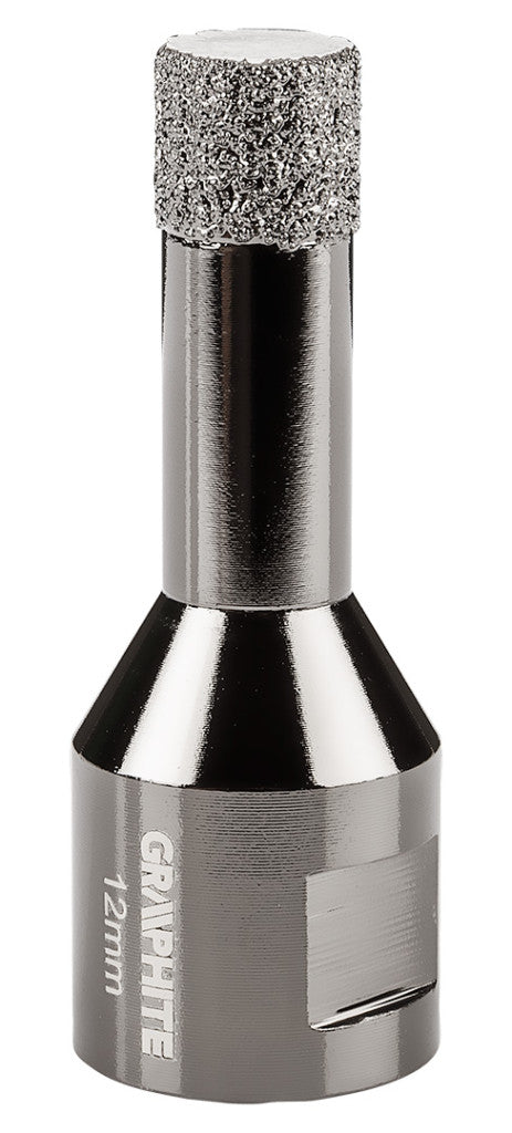 GRAPHITE Körkivágó, gyémántos 12mm x M14 55H303
