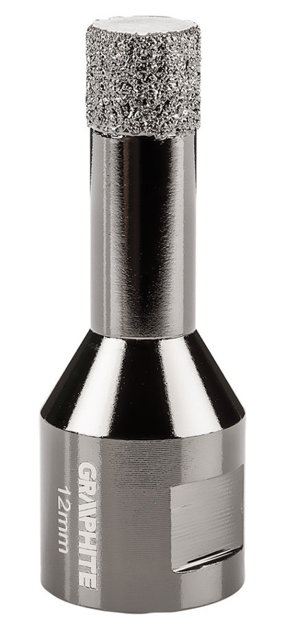 GRAPHITE Körkivágó, gyémántos 12mm x M14 55H303