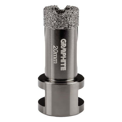GRAPHITE Körkivágó, gyémántos 20mm x M14 55H305
