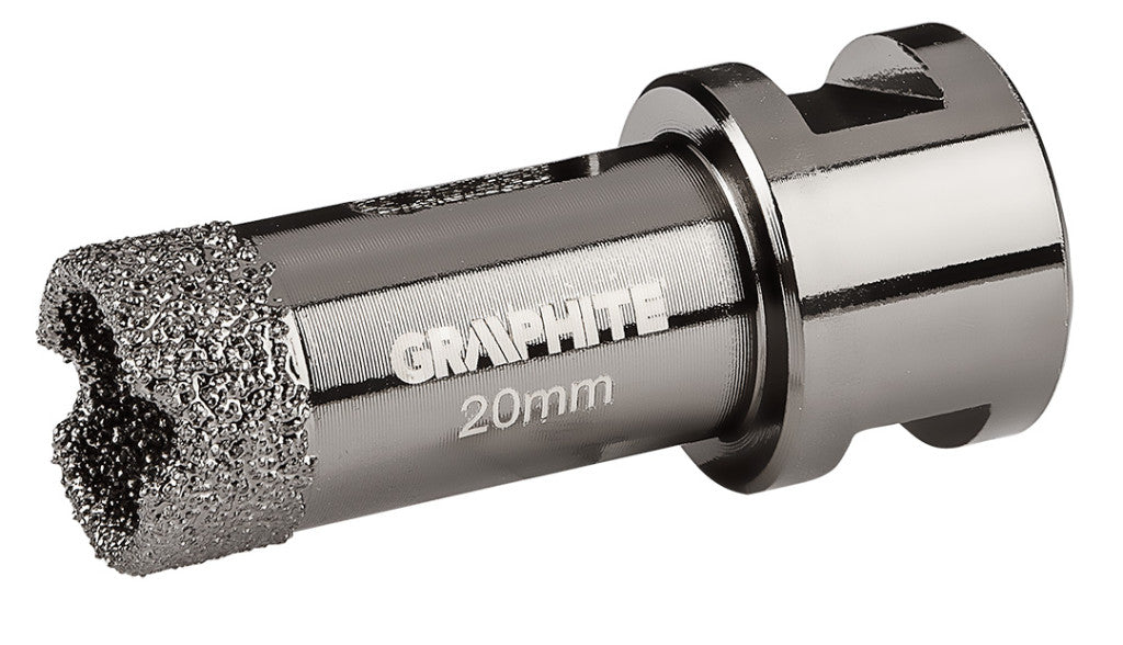 GRAPHITE Körkivágó, gyémántos 20mm x M14 55H305