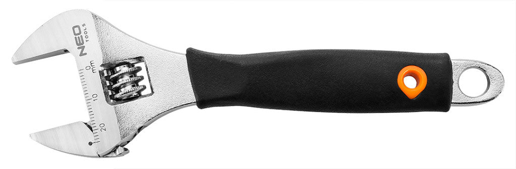 NEO TOOLS Állítható villáskulcs, csavarkulcs 150mm, 0-23mm 25 év garanciával 03-027