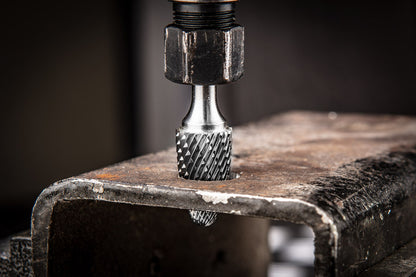GRAPHITE Keményfém marófej, turbómaró, F csúcsíves, 10x20mm, szár méret: 6x45mm 55H371