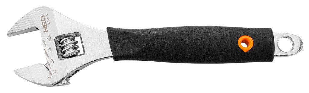 NEO TOOLS Állítható villáskulcs, csavarkulcs 250mm, 0-32mm 25 év garanciával 03-029