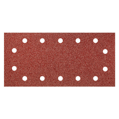 GRAPHITE Csiszolópapír, tépőzáras, 115x230mm, K40, lyukas, 5db 55H720