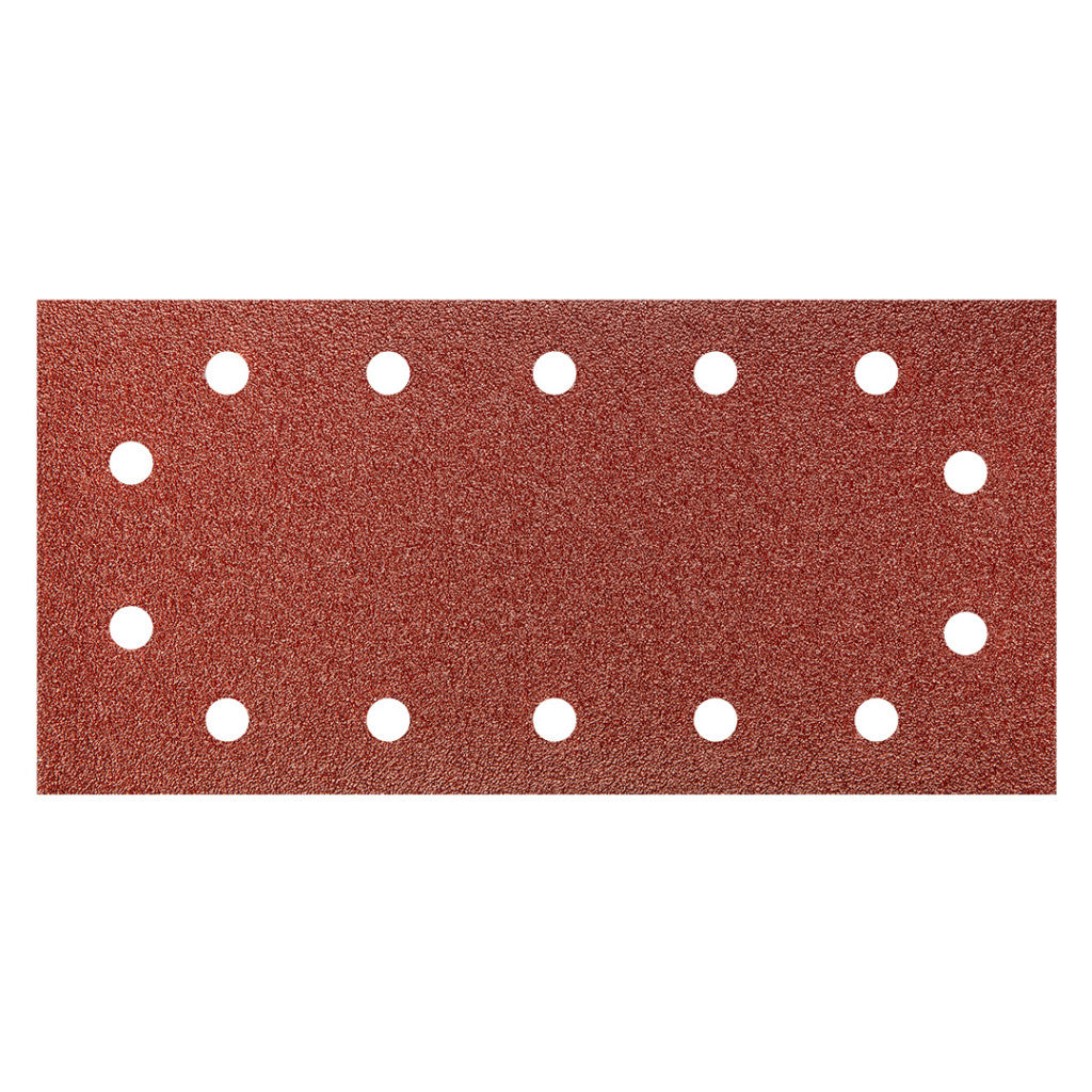 GRAPHITE Csiszolópapír, tépőzáras, 115x230mm, K60, lyukas, 5db 55H721