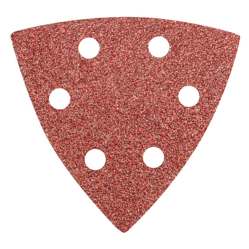 GRAPHITE Csiszolópapír deltacsiszolóhoz 93x93mm, K40, lyukas, 5db 55H763