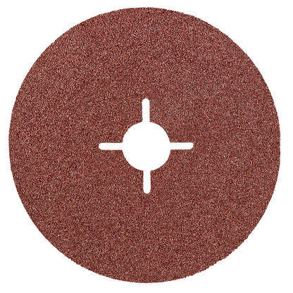 GRAPHITE Rostszálas-. fíber-csiszolókorong 125mm, K80, 3db 55H857