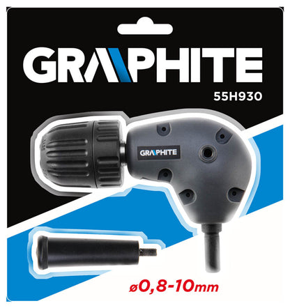 GRAPHITE Sarokfúró adapter, gyorstokmánnyal 2 év garanciával 55H930