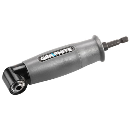 GRAPHITE Sarok adapter 90°, akkus fúrókhoz, 1/4” (6,35mm) Mágneses befogó, jobb és bal forgásirány 2 év garanciával 55H931
