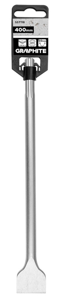 GRAPHITE Laposvéső, SDS PLUS, 50x18x400mm 55T118