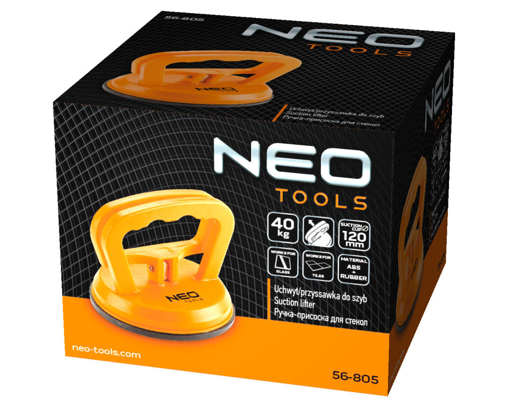 NEO TOOLS Vákumos táblaemelő, üveghez, csempéhez, lakkozott felületekhez 40KG 56-805