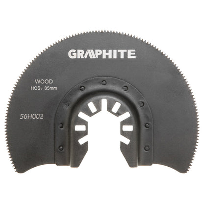 GRAPHITE FŰRÉSZLAP MULTIFUNKCIÓS GÉPHEZ, 85mm, FÁHOZ 56H002