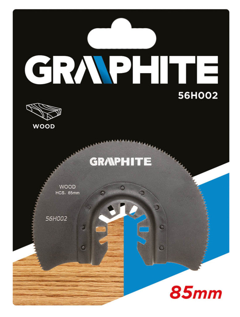GRAPHITE FŰRÉSZLAP MULTIFUNKCIÓS GÉPHEZ, 85mm, FÁHOZ 56H002