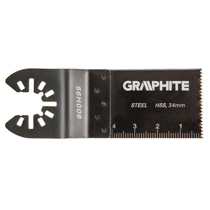 GRAPHITE FŰRÉSZLAP MULTIFUNKCIÓS GÉPHEZ, 30mm, FÉMHEZ, HSS 56H006